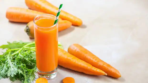 آب هویج برای سکته مغزی